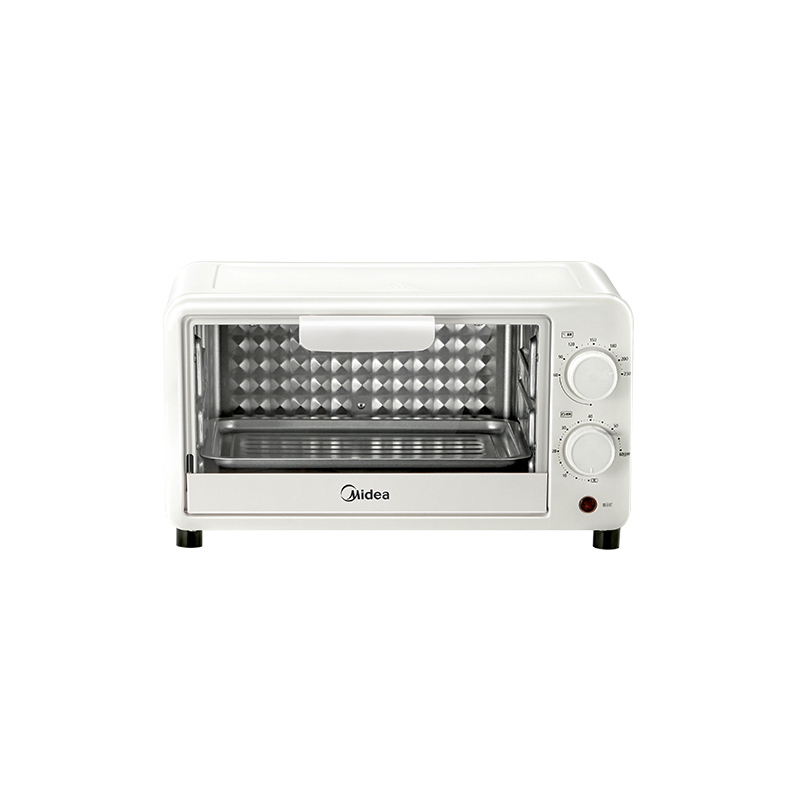 美的（Midea） 多功能家用 迷你小烤箱 电烤箱蛋糕烘焙 60-230℃调温 PT10X1