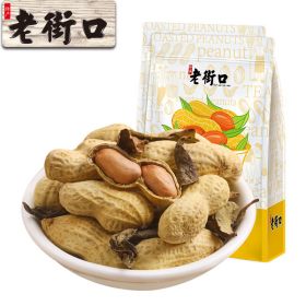 老街口鸭屎香茶叶花生500g