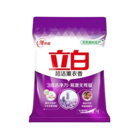 立白超洁薰衣香无磷型洗衣粉1kg