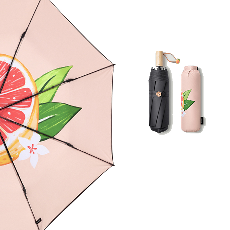 蕉下 果趣系列三折伞 西柚