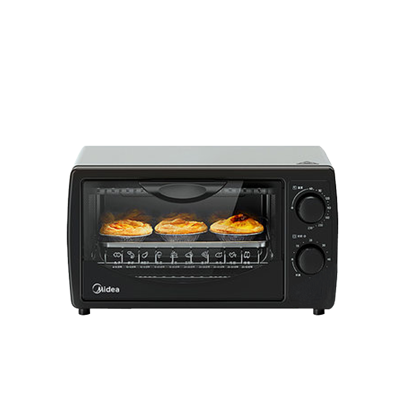 美的电烤箱 10升家用迷你多功能 烘焙蛋糕小烤箱PT1011(新老款随机发货)