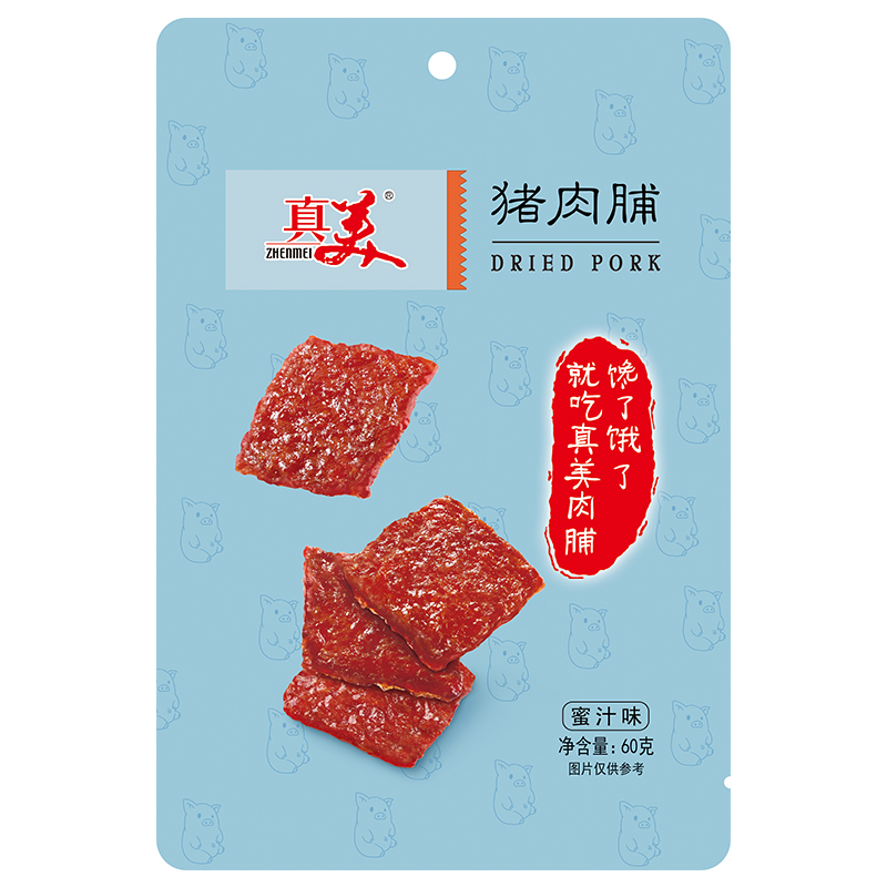 真美精制猪肉脯蜜汁味60克