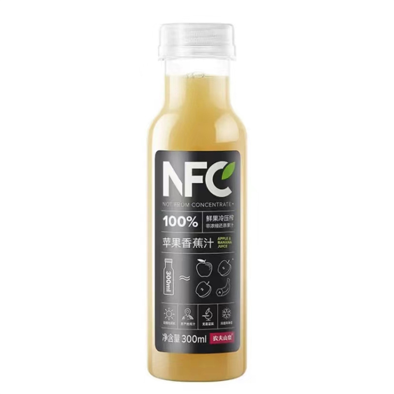 NFC农夫100%苹果香蕉汁300ml*10