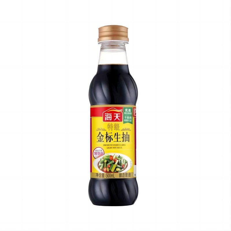 海天特级金标生抽500ml