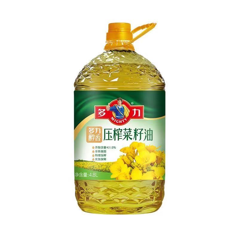 多力醇香菜籽油4.8L