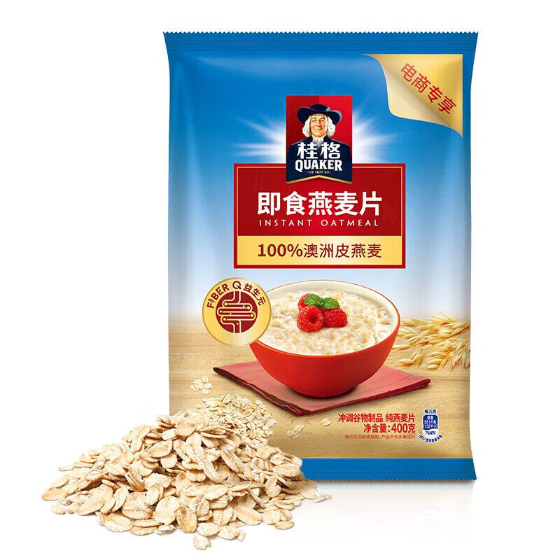 桂格即食燕麦片400g