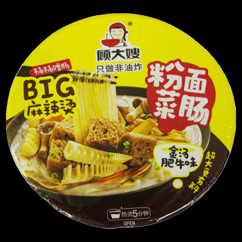 顾大嫂BIG麻辣烫粉面菜肠金汤肥牛味167g