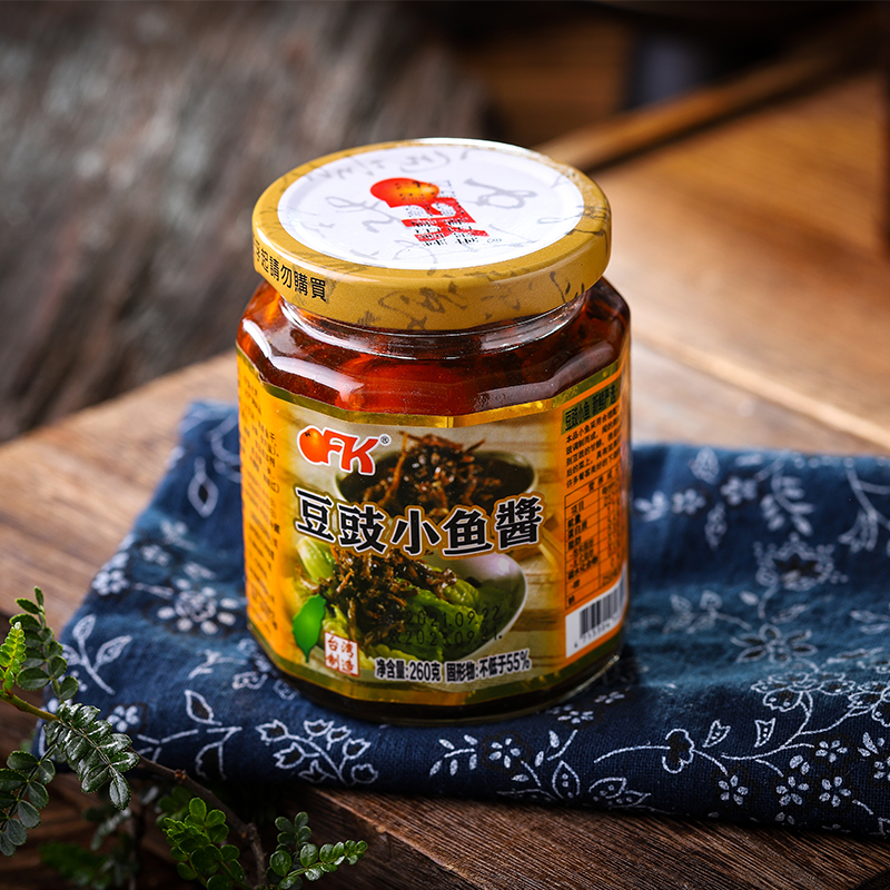 OFK豆豉小鱼酱260g