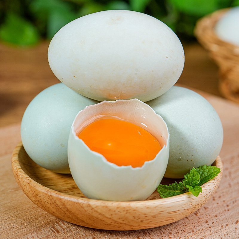 绿田逐鸭蛋新鲜70g*20枚 正宗农家散养生鸭蛋 