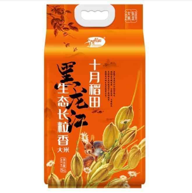 十月稻田生态长粒香大米5kg（4009）6971599054009