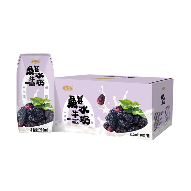 左江桑葚水牛奶210ml*10盒