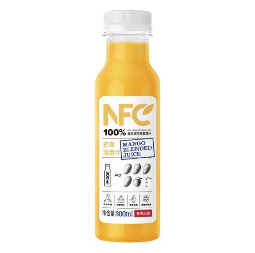 NFC农夫100%芒果汁300ml*10